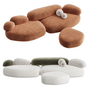 Диван Pebble Rubble от Front