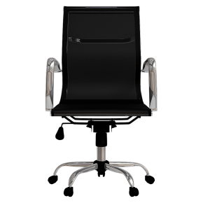 Black office chair.