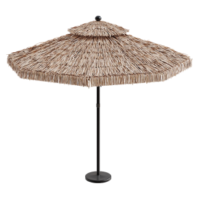 costway straw Parasol Umbrella
