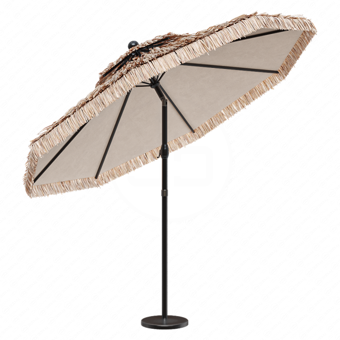costway straw Parasol Umbrella costway straw Parasol Umbrella