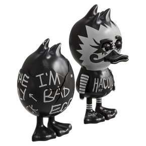 Figurines Duckulla and Bad Egg Misfit
