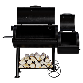 Oklahoma Joes Highland Smoker Reverse