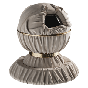 Decorative beige fabric